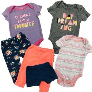 BOGO Baby Clothes Bundle Onesies Shorts Pants Size 3-6M